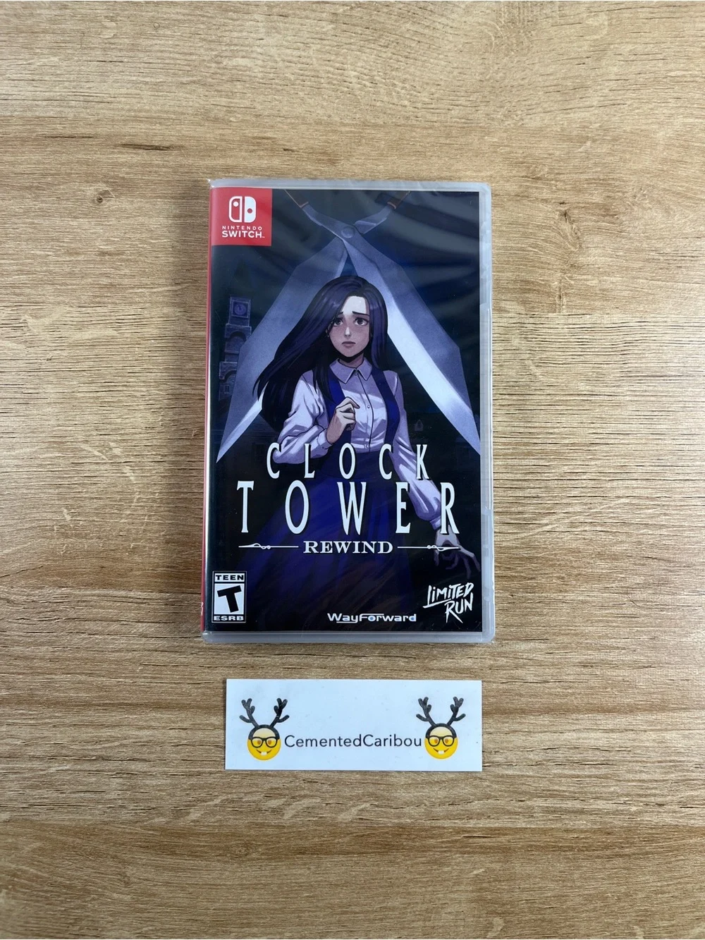 Clock Tower Rewind Nintendo Switch Game Limited Run NEW SEALED